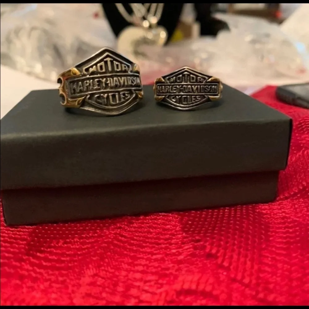 - Harley Matching His And Her HD Rings - Picture 2 of 3